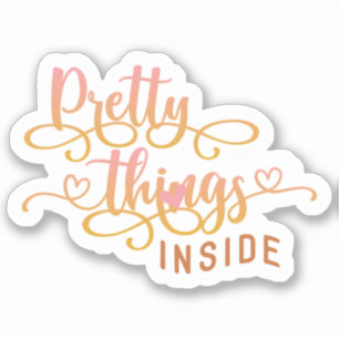 Kleine bedrijfscutrof Dank u Sticker