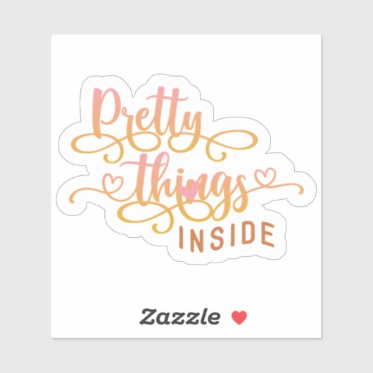 Kleine bedrijfscutrof Dank u Sticker (Vel)