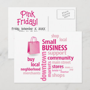 Kleine bedrijven aanpassen briefkaart