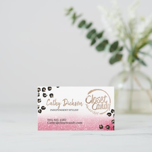 KLEINE BEDRIJVEN, BOUTIQUE, KLEINE WINKELEN, VISITEKAARTJE (Staand voorkant)