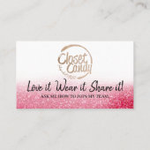 KLEINE BEDRIJVEN, BOUTIQUE, KLEINE WINKELEN, VISITEKAARTJE (Achterkant)