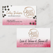 KLEINE BEDRIJVEN, BOUTIQUE, KLEINE WINKELEN, VISITEKAARTJE (Voorkant / Achterkant)