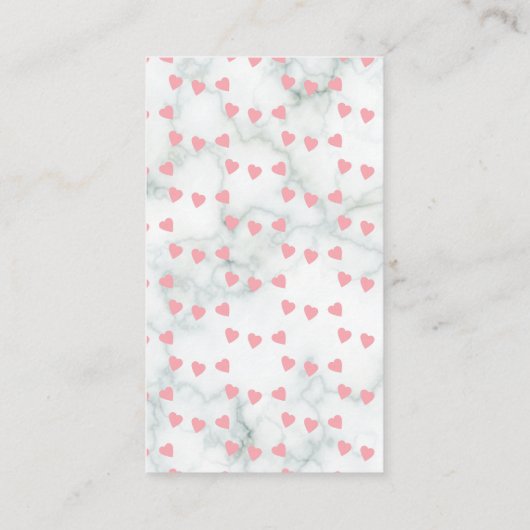 Kleine bedrijven Dank je Winkelende Review Horen m Visitekaartje (Achterkant)