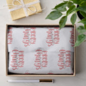 Kleine bedrijven die  dingen binnenin verzenden  tissuepapier (Geschenk)