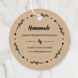 Kleine bedrijven die label verpakken