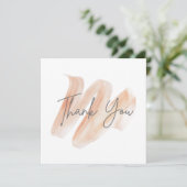 Kleine bedrijven Hartelijk dank voor uw kaart (Staand voorkant)