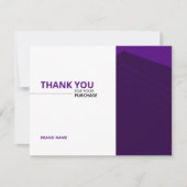 Kleine bedrijven Hartelijk dank voor uw kaart (Voorkant)