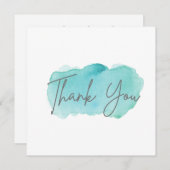 Kleine bedrijven Hartelijk dank voor uw kaart (Voorkant / Achterkant)