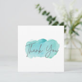 Kleine bedrijven Hartelijk dank voor uw kaart (Staand voorkant)