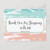 Kleine bedrijven Hartelijk dank voor uw kaart (Voorkant)