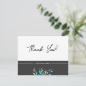 Kleine bedrijven Hartelijk dank voor uw kaart (Staand voorkant)