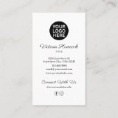 Kleine bedrijven laten een Review achter Visitekaartje (Achterkant)