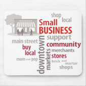 Kleine bedrijven muismat (Voorkant)