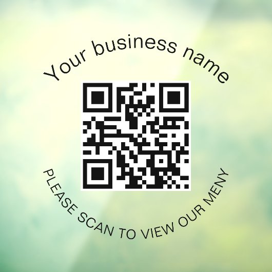 Kleine bedrijven raamsticker (Vel 3)