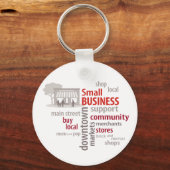 Kleine bedrijven sleutelhanger (Voorkant)