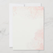 Kleine beer ballerina waterverf roze Verjaardag Kaart (Achterkant)