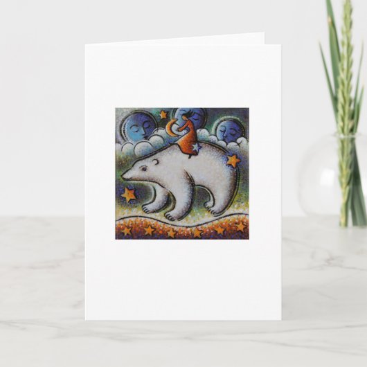 Kleine Beer Feestdagen Kaart (Voorkant)