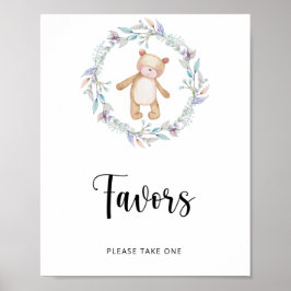 kleine beer is onderweg \  Favorieten Poster