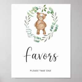 kleine beer is op komst \ Favorieten Poster