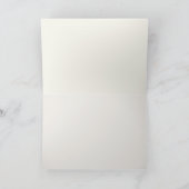 Kleine Beer karikatuur geeft een hok uit het hart Feestdagen Kaart (Binnen)