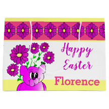 Kleine Beer met bloemen