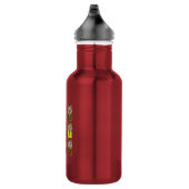 Kleine beer met stropdas waterfles  (Rechts)