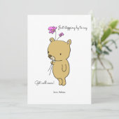 Kleine Beer met ventilator krijgt een goede Kaart (Staand voorkant)