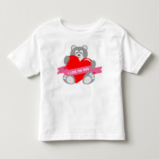 Kleine beer T-Shirt bevestigen (Voorkant)