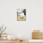 Kleine Beestjes Kinderboek Illustratie Poste Poster (Keuken)