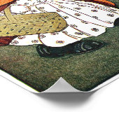 Kleine Beestjes Kinderboek Illustratie Poster (Hoek)