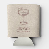 Kleine beetje ouder Elegant Gouden Verjaardag Blikjeskoeler (Achterkant)