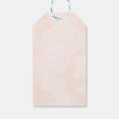 Kleine beetje oudere minimale Martini cocktail ver Cadeaulabel (Achterkant)