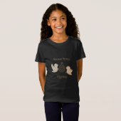 Kleine Beige Birdies bij de feeder - beter bij elk T-shirt (Voorkant volledig)