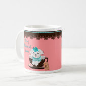 Kleine bekers van de Mok van Love-Maltese (Voorkant links)