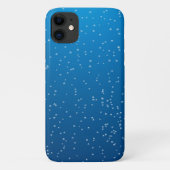 Kleine belletjes in helder blauw water Case-Mate iPhone case (Achterkant)