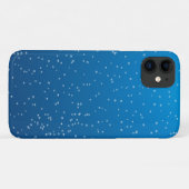 Kleine belletjes in helder blauw water Case-Mate iPhone case (Achterkant (horizontaal))
