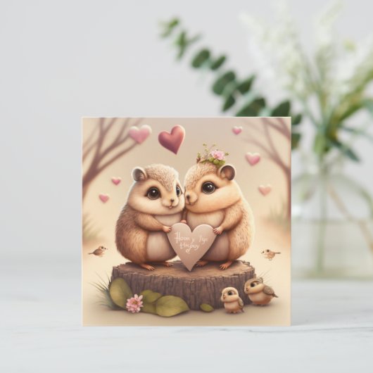 Kleine beren cartoon (Staand voorkant)