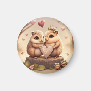 Kleine beren cartoon accentuleuze kussens magneet