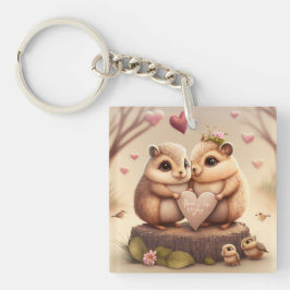 Kleine beren cartoon accentuleuze kussens sleutelhanger