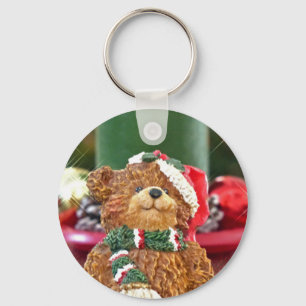 Kleine Beren Kerstmis Sleutelhanger