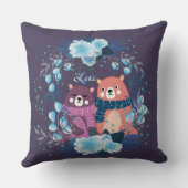 Kleine Beren Sierkussen (Achterkant)