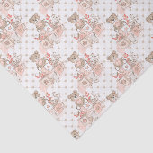 Kleine Beren voor meisjes Tissuepapier (Detail)