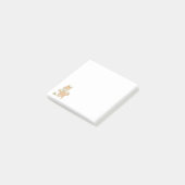 Kleine beschermer kikker post-it® notes (Schuin)