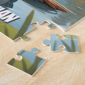 Kleine Bever op het meer Gepersonaliseerde Kinder Legpuzzel (Zijkant)