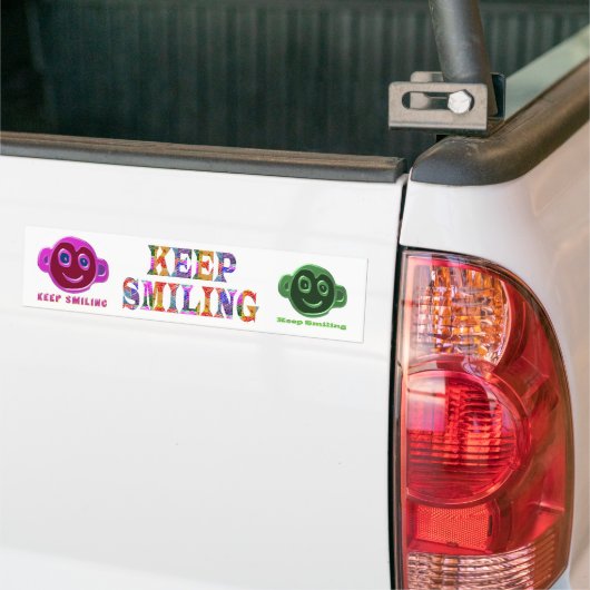 KLEINE BEWARING BUMPERSTICKER (Op Truck)