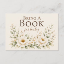 Kleine bibliotheek Breng een boek baby shower