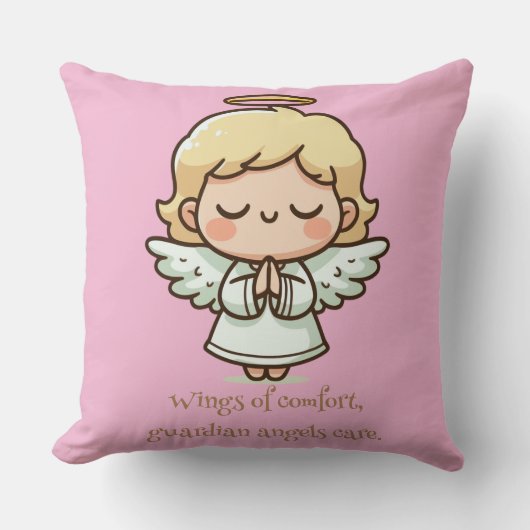 Kleine bidengel kussen (Voorkant)