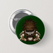 Kleine BIGFOOT-Button Ronde Button 5,7 Cm (Voorkant /achterkant)