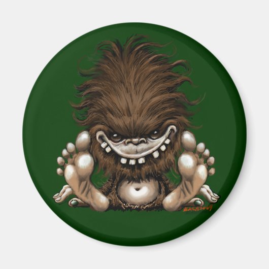 Kleine BIGFOOT magneet (Voorkant)