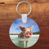 Kleine biggetje sleutelhanger (Voorkant)